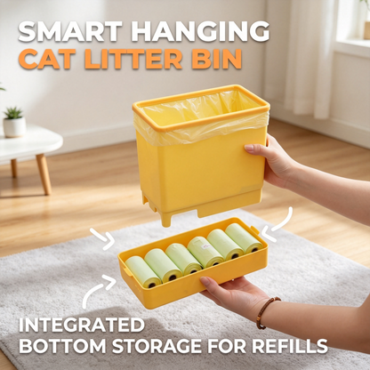 Hanging Cat Litter Waste Bin