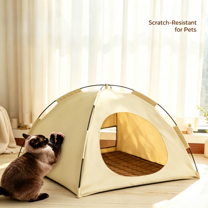 All‑Season Pyramid Cat Tent Bed